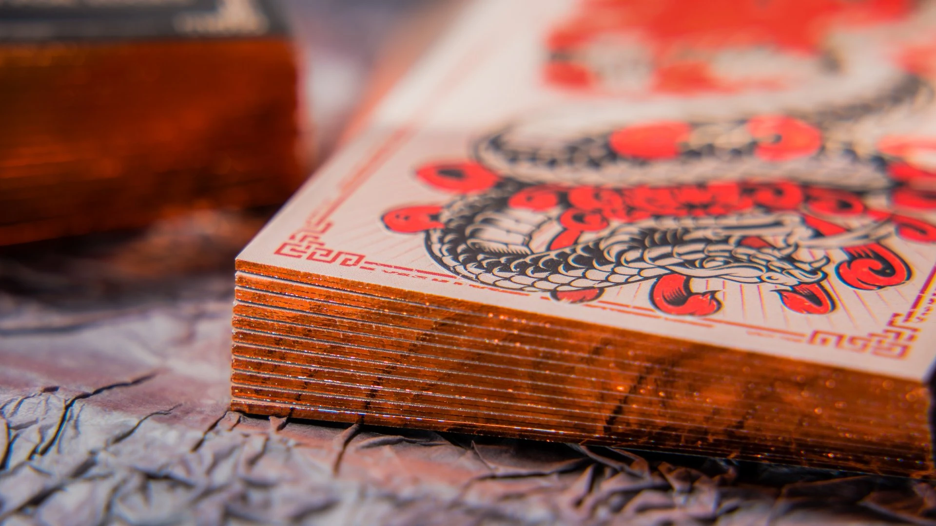 Colored Edge Business Cards Business Card Design